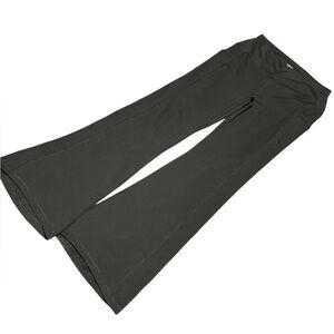 Yogalicious Lux Kelly Pocket Flare Black Yoga Pant Legging Size XL Gym Dance Hot